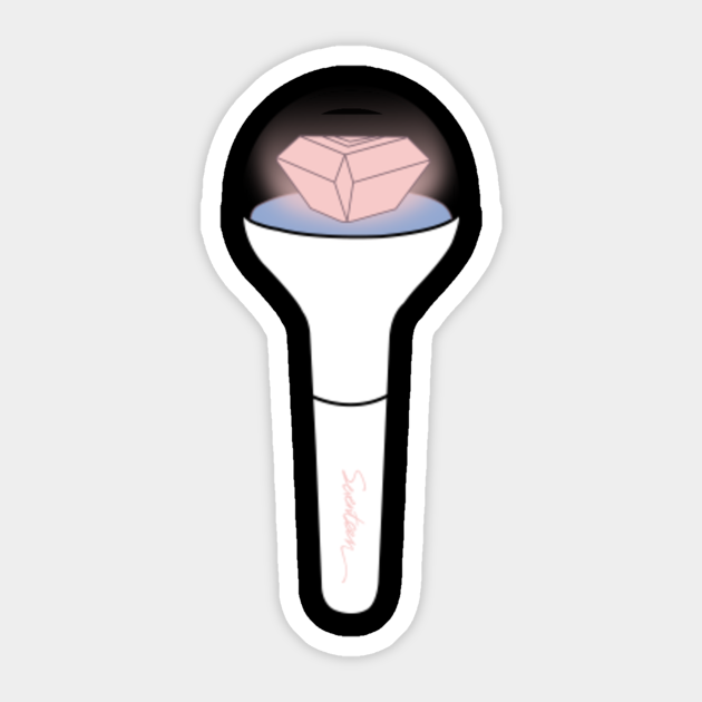 Kpop seventeen Lightstick - Kpop Seventeen Lightstick - Sticker | TeePublic